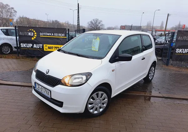 kujawsko-pomorskie Skoda Citigo cena 17900 przebieg: 155000, rok produkcji 2014 z Bydgoszcz